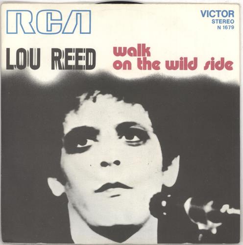 Lou Reed Walk On The Wild Side + Sleeve Italian 7